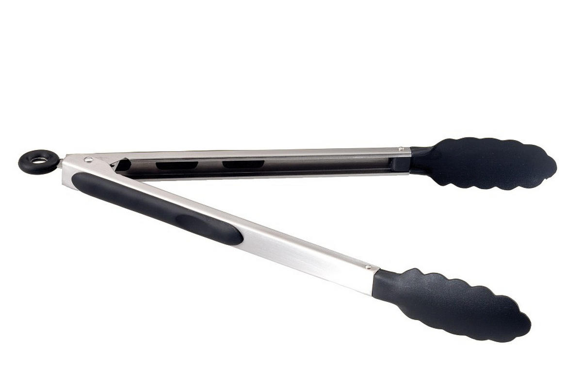 KÜCHENZANGE ZippZapp  - Silberfarben, Basics, Metall (3,8/4/27,5cm) - ELO