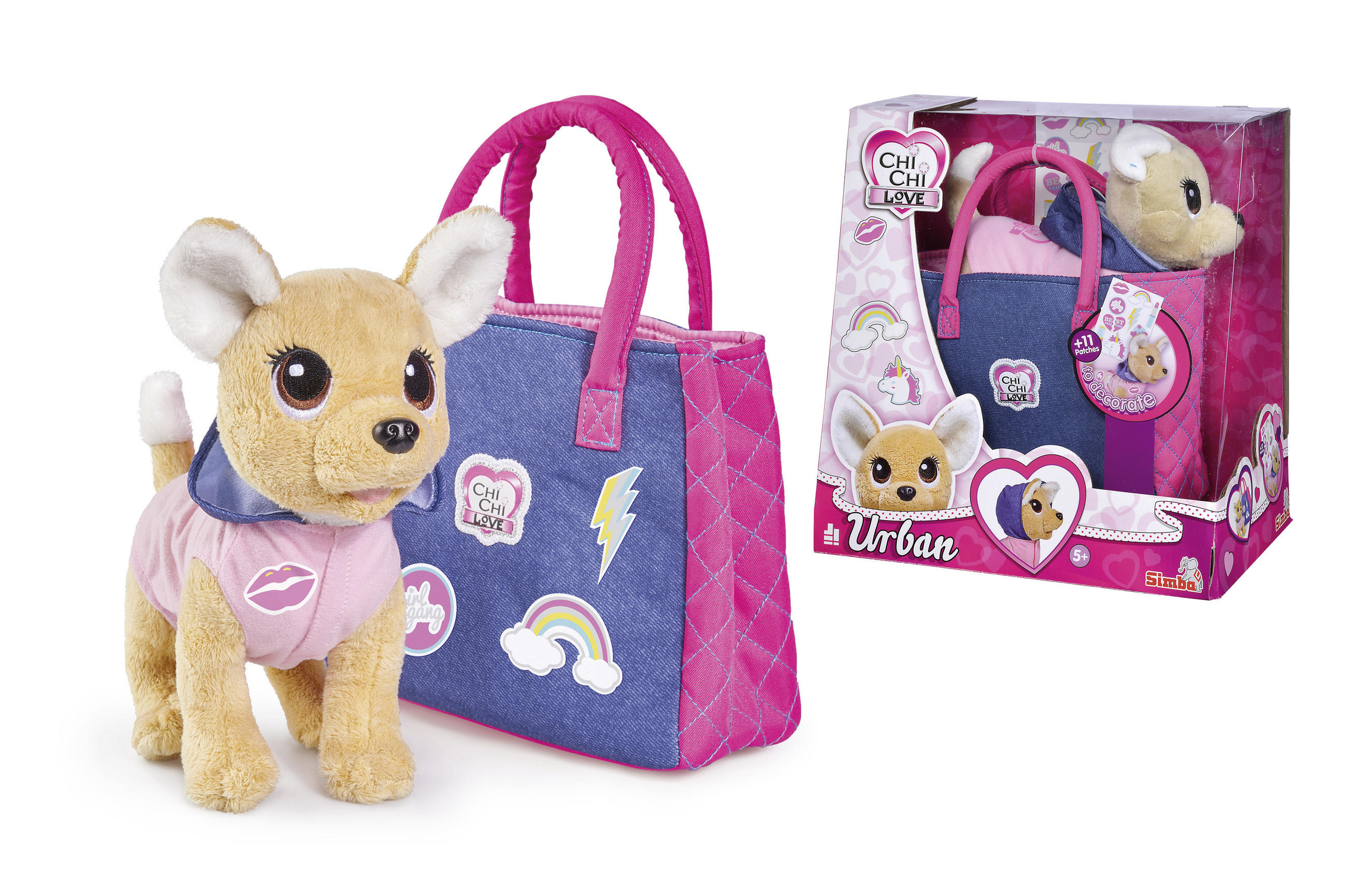 SPIELTIER - Multicolor/Braun, Basics, Kunststoff/Textil (17,2/29,5/30,30cm) - Simba