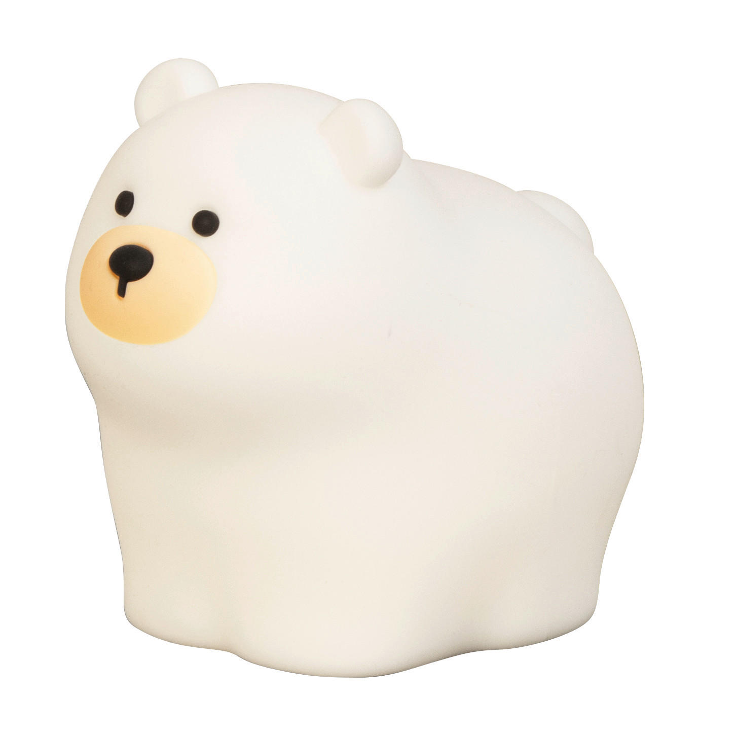 KINDER-NACHTLICHT Knut   - Weiß, Trend, Kunststoff (12/9/11cm)