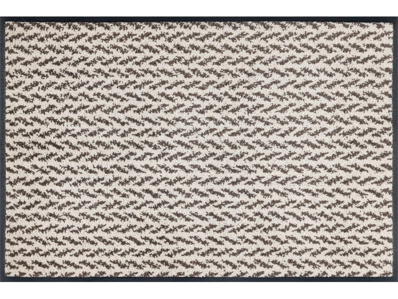 FUßMATTE  50/75 cm  Beige  - Beige, KONVENTIONELL, Kunststoff (50/75cm) - wash+dry