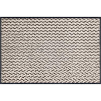 FUßMATTE  50/75 cm  Beige  - Beige, KONVENTIONELL, Kunststoff (50/75cm) - wash+dry