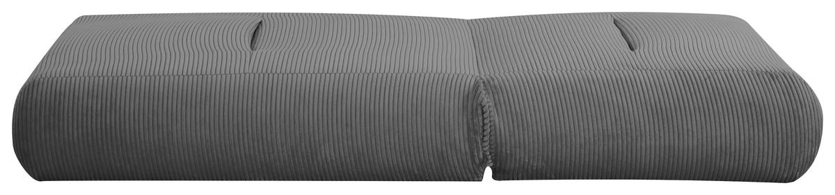 SCHLAFSESSEL in Cord Dunkelgrau  - Dunkelgrau, Design, Textil (81/88/160cm) - Livetastic