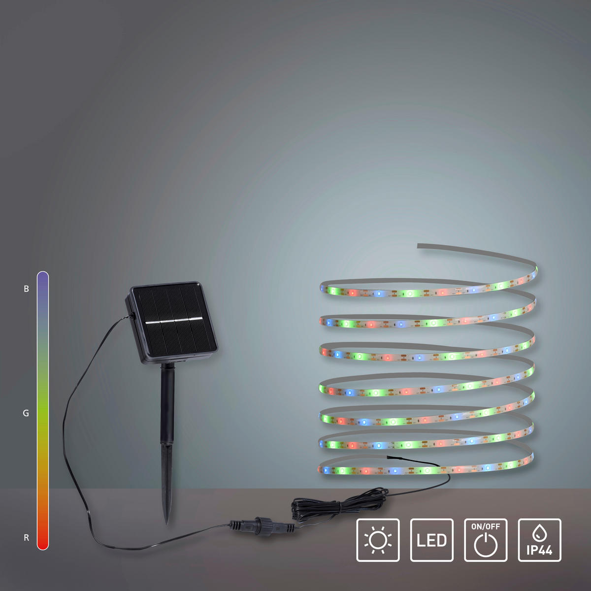 LED-TRAK   //// - barve nerjavečega jekla, Design, umetna masa (500/0,7/0,2cm)