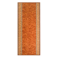 FLACHWEBETEPPICH 80/150 cm FD Orange  - Orange, KONVENTIONELL, Kunststoff/Textil (80/150cm)