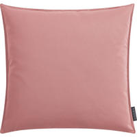 OUTDOOR-KISSENHÜLLE in  Uni  - Koralle, Basics, Textil (50/50cm)