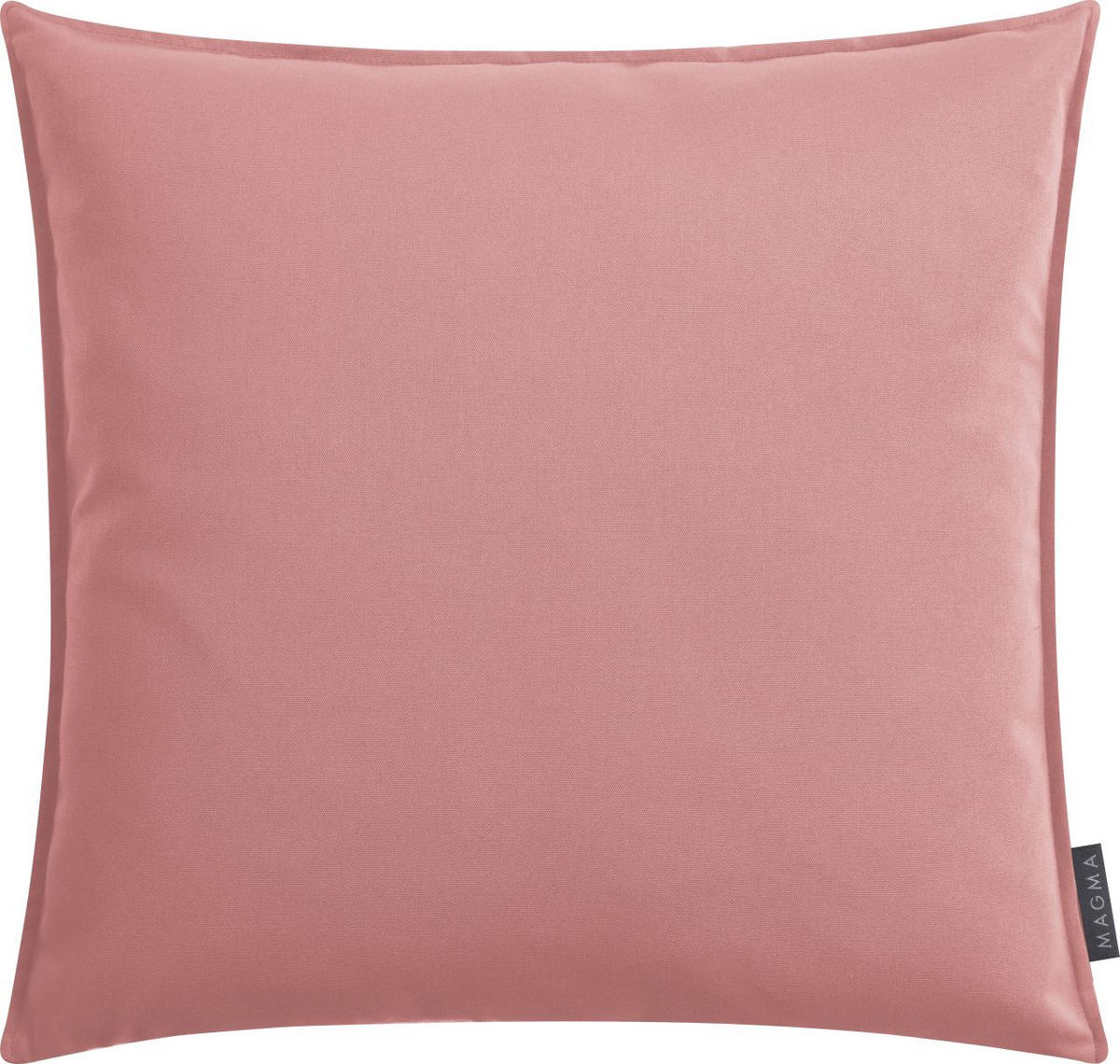 OUTDOOR-KISSENHÜLLE in  Uni  - Koralle, Basics, Textil (50/50cm)