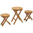 BALKONSET 3-teilig - Akaziefarben, Natur, Holz (40/40/60cm) - Ambia Garden BALKONSET 3-teilig - Akaziefarben, Natur, Holz (40/40/60cm) - Ambia Garden