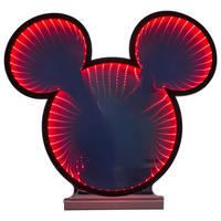 WEIHNACHTSFIGUR  - Rot, Trend, Kunststoff/Metall (38,9cm) - Disney