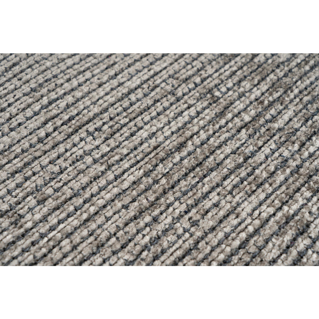 Thumbnail - Obsession Flachwebeteppich My En Vogue, Silber, Textil, Uni, rechteckig, 200x290 cm, für Fußbodenheizung geeignet, Hauss...