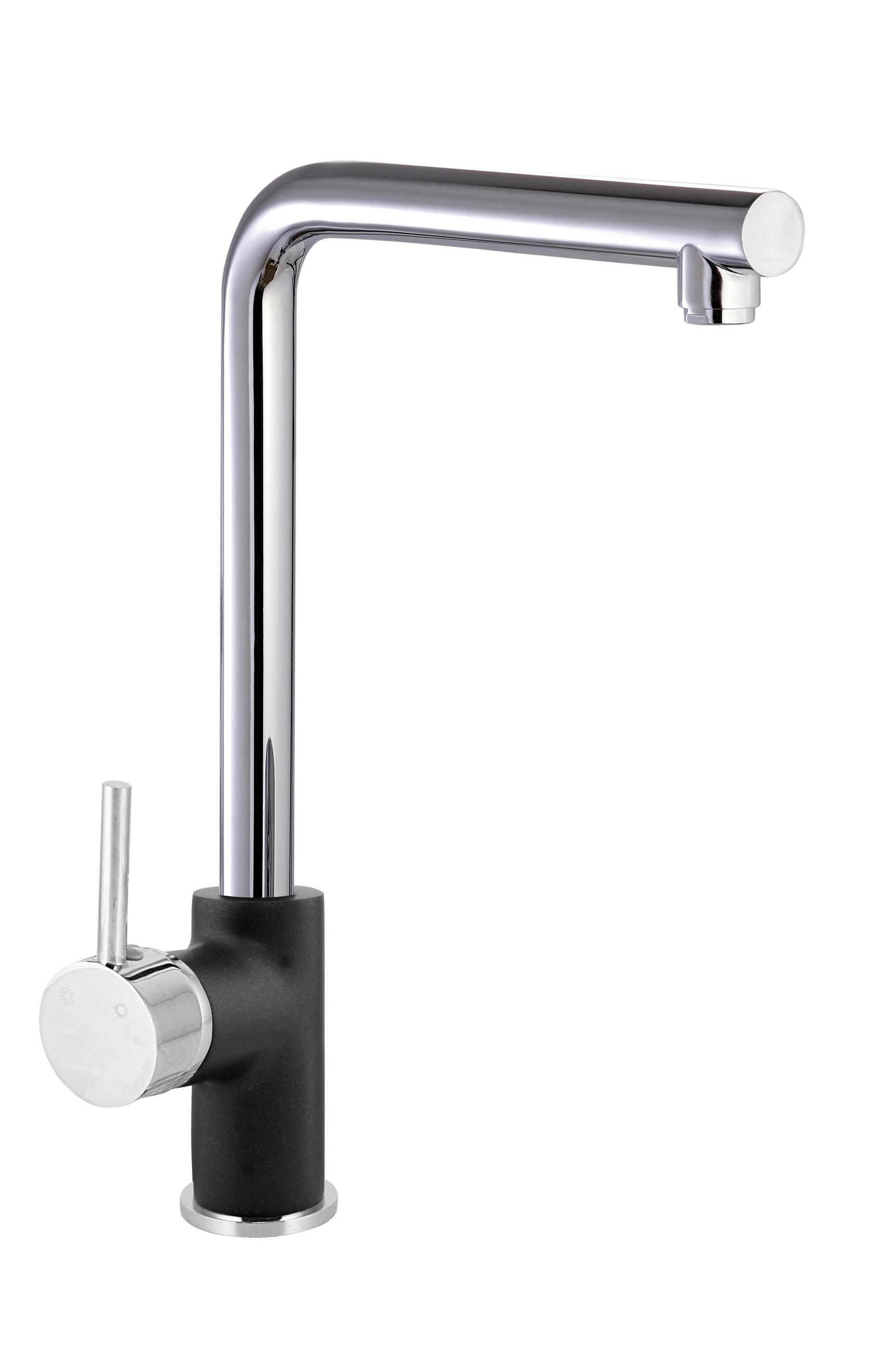 KUHINJSKA ARMATURA  crna, boja hroma  - boja hroma/crna, Osnovno (50/25/7cm)