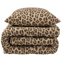 BETTWÄSCHESET Satin 160/210 cm  65 cm/100 cm  - Braun, Basics, Textil (160/210cm) - Novel