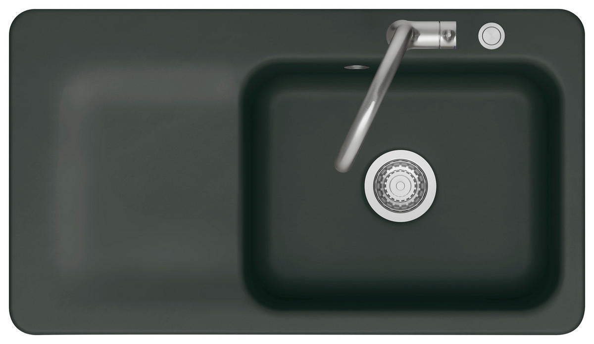 SPÜLE Juna 90 / 50140256  - Dunkelgrün, Basics, Keramik (90/20/51cm) - Systemceram