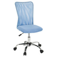 OTOČNÁ STOLIČKA PRE MLÁDEŽ, modrá - modrá, Basics, plast (54/88-98/54cm) - MID.YOU