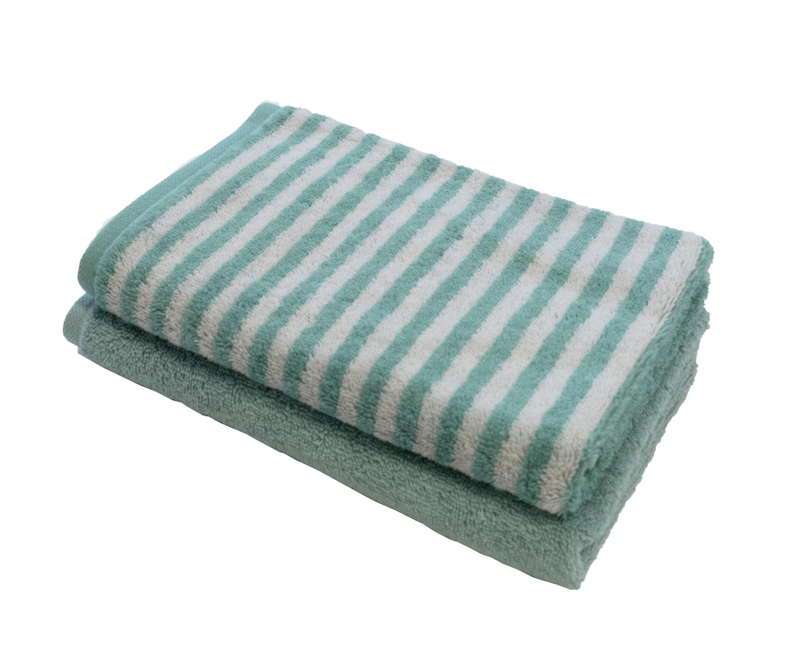 GESCHIRRTUCH-SET 2-teilig Grün  - Grün, Basics, Textil (50/50cm) - Cawoe