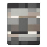 DEKA 220/240 cm  BLACK PART  - plavkastosiva, Konvencionalno, tekstil/plastika (220/240cm)