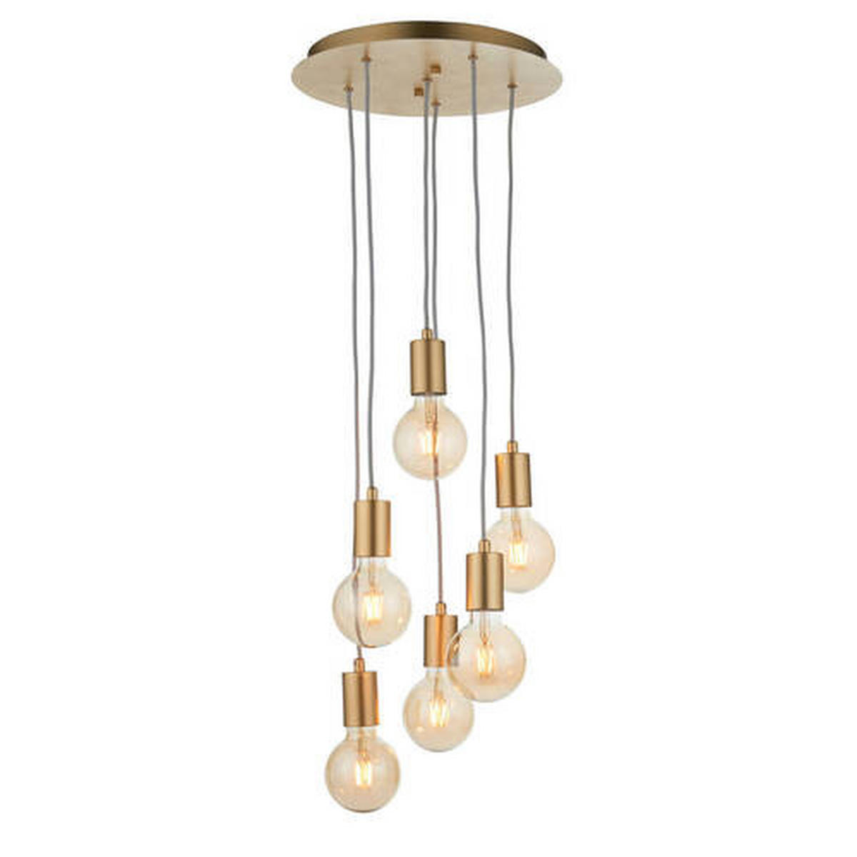 HÄNGELEUCHTE 34/82.2 cm  - Goldfarben, Basics, Metall (34/82.2cm) - ENDON