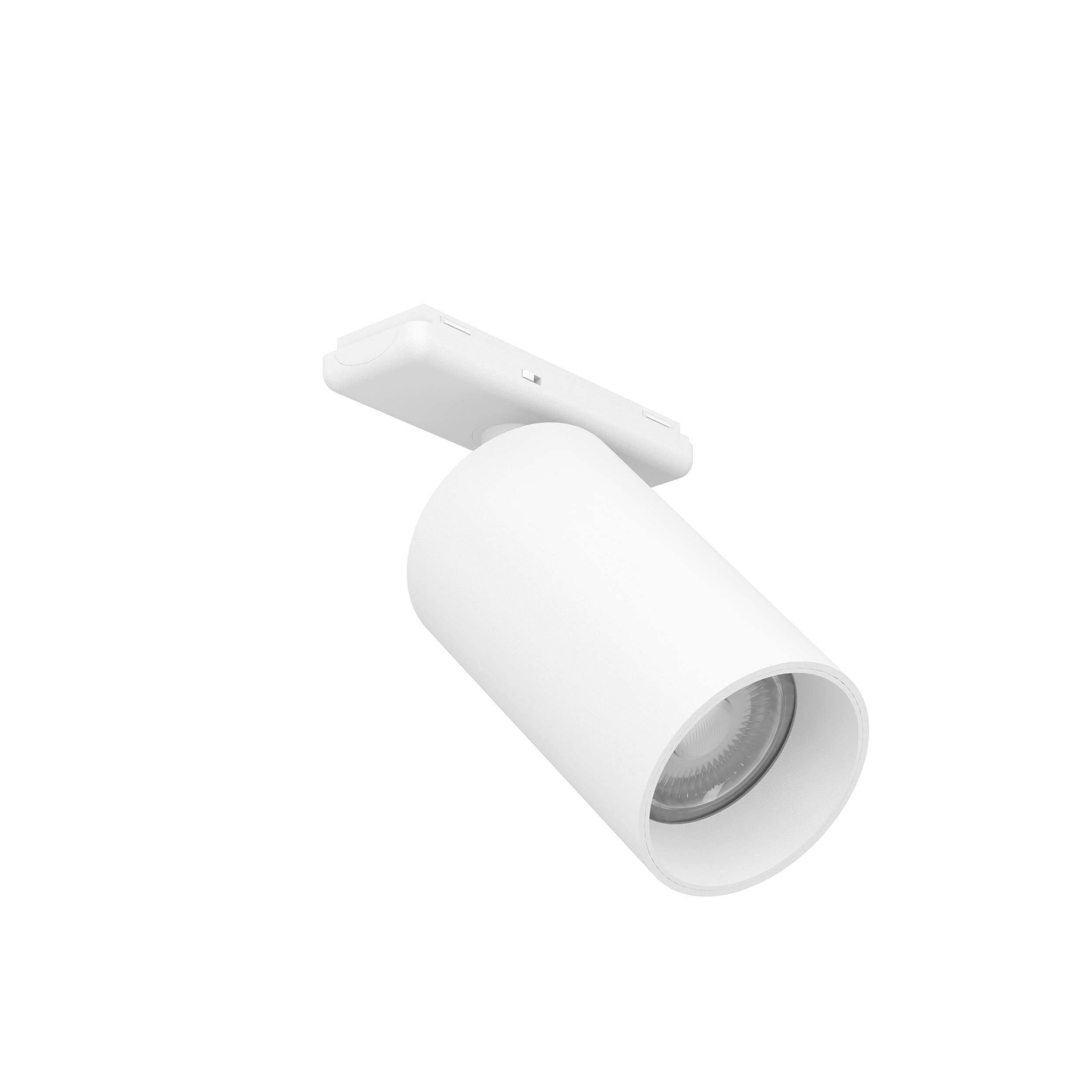 SCHIENENSYSTEM-STRAHLER - Weiß, Basics, Kunststoff (5,5/14cm)
