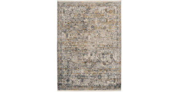 WEBTEPPICH 67/130 cm Toulon Grau, Goldfarben - Goldfarben/Grau, LIFESTYLE, Textil (67/130cm) - Dieter Knoll