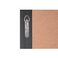 WANDSPIEGEL 50/150/2 cm  - Chromfarben/Schwarz, Trend, Glas/Kunststoff (50/150/2cm) - Boxxx