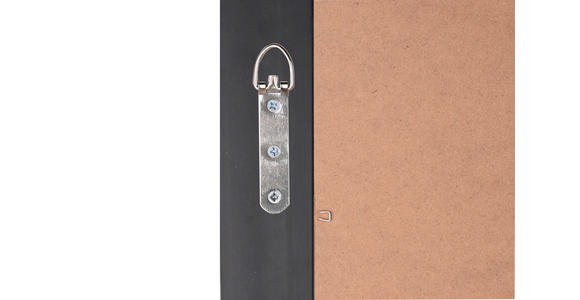 WANDSPIEGEL 50/150/2 cm  - Chromfarben/Schwarz, Trend, Glas/Kunststoff (50/150/2cm) - Boxxx