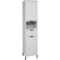HOCHSCHRANK 41/189/38 cm  - Grau, MODERN, Holzwerkstoff (41/189/38cm) - Livetastic