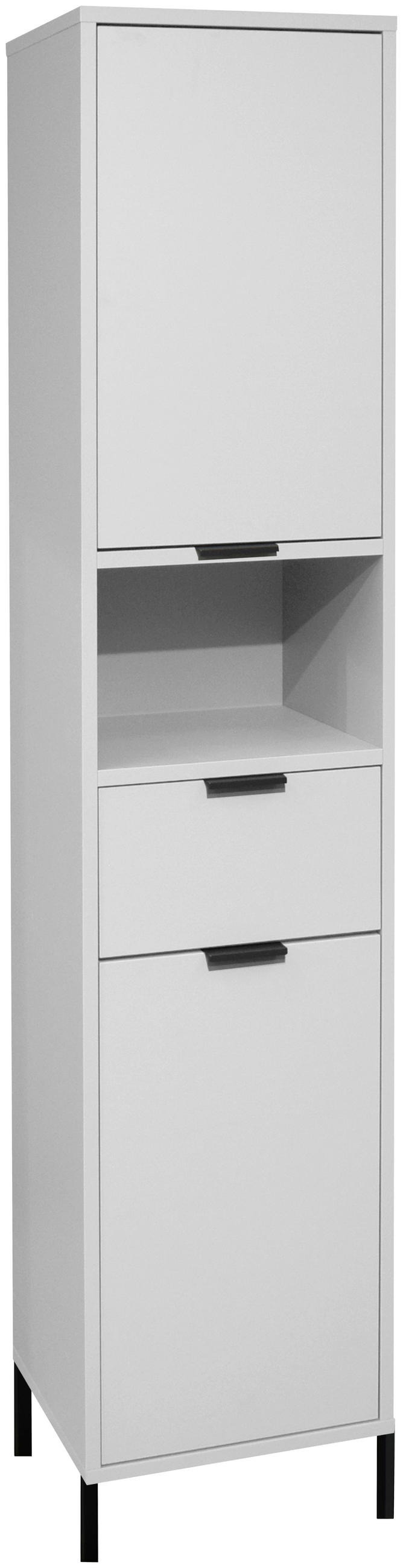 HOCHSCHRANK 41/189/38 cm  - Grau, MODERN, Holzwerkstoff (41/189/38cm) - Livetastic