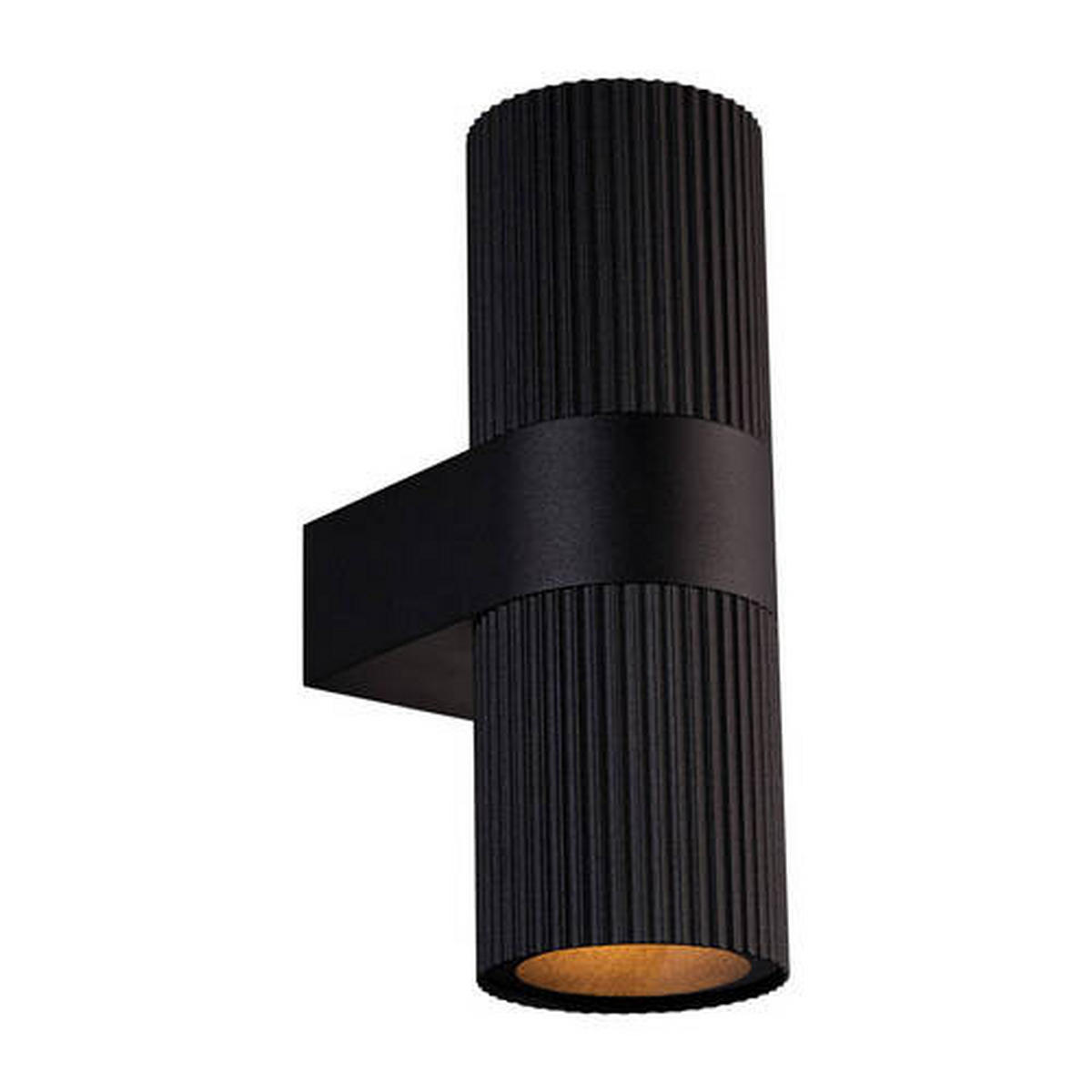 AUßENWANDLEUCHTE  14 cm  - Schwarz, Design, Metall (14cm) - Nordlux