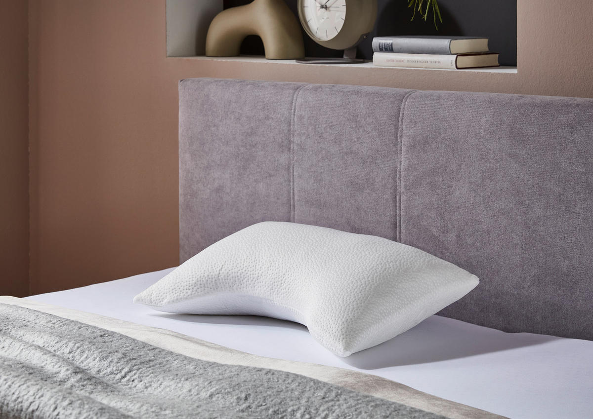 KOPFKISSEN        60/17/40 cm  - Weiß, Basics, Textil (60/17/40cm) - Boxxx