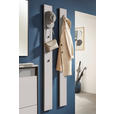 GARDEROBE 4-teilig  in 180/190/24,3 cm  - Beige/Schwarz, KONVENTIONELL, Glas/Holzwerkstoff (180/190/24,3cm) - Voleo