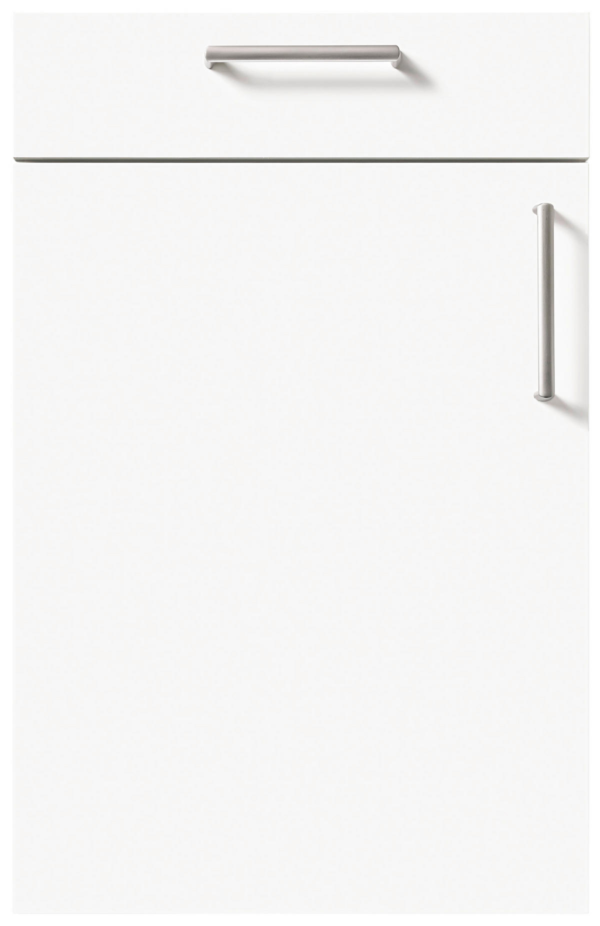 EINBAUKÜCHE   - Eichefarben/Weiß, Design, Holzwerkstoff - Novel