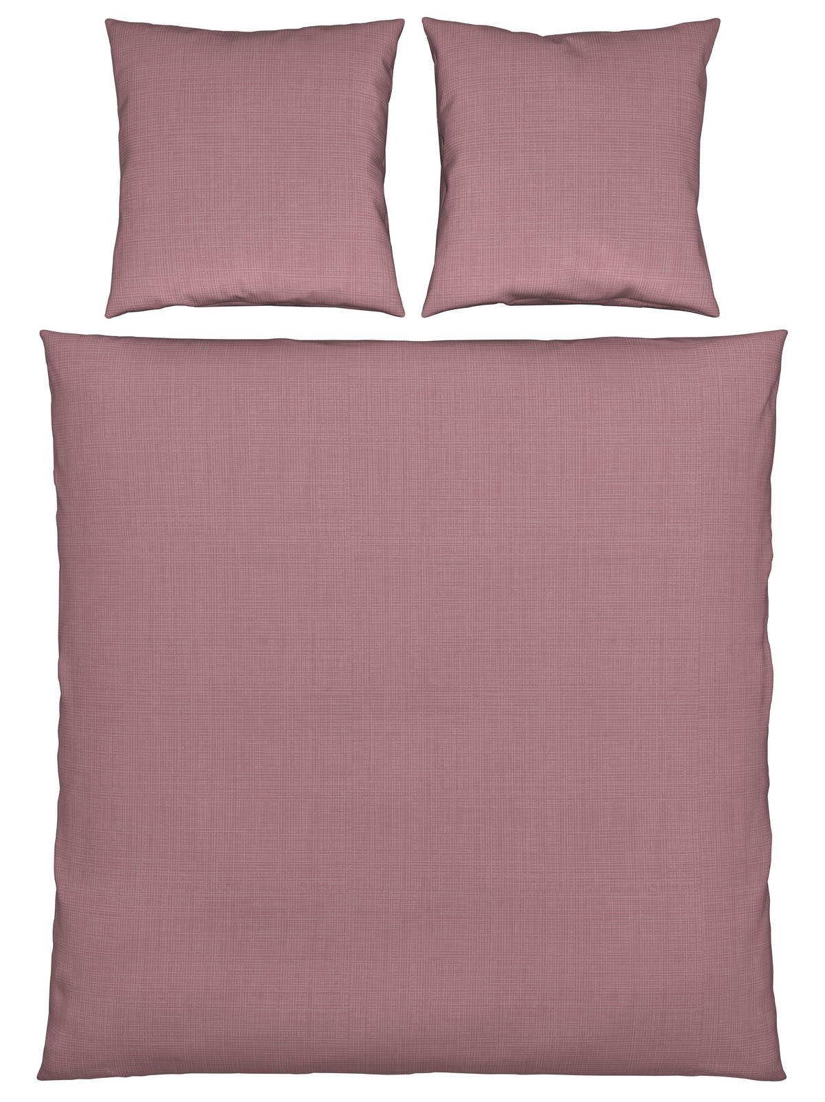 BETTWÄSCHE GENTANO Musselin 200/200 cm  - Mauve, Basics, Textil (200/200cm) - Novel