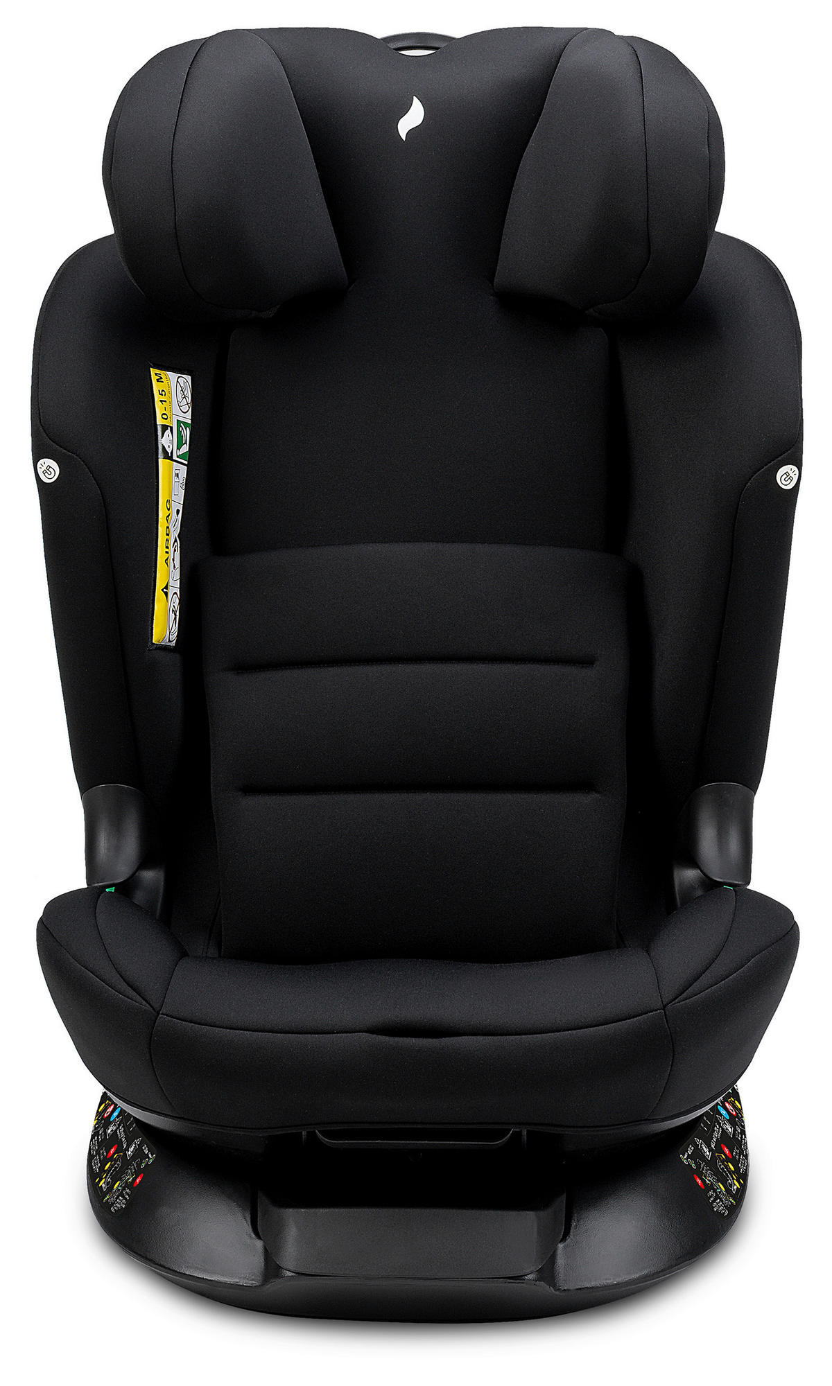REBOARDER-KINDERSITZ Taos360  - Hellgrau/Schwarz, Basics, Kunststoff/Textil (44/59.5cm) - Osann