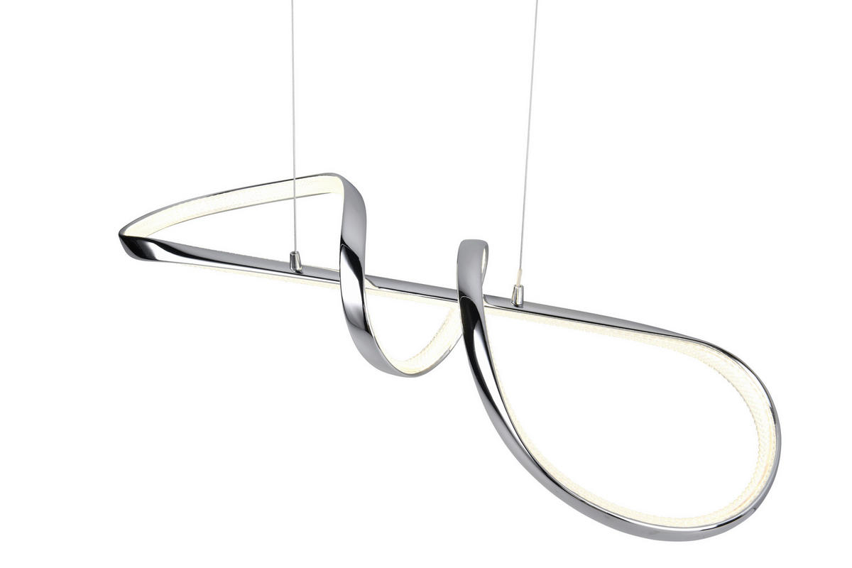LED VISILICA     81/150/46 cm   - boja hroma, Dizajnerski, metal (81/150/46cm)