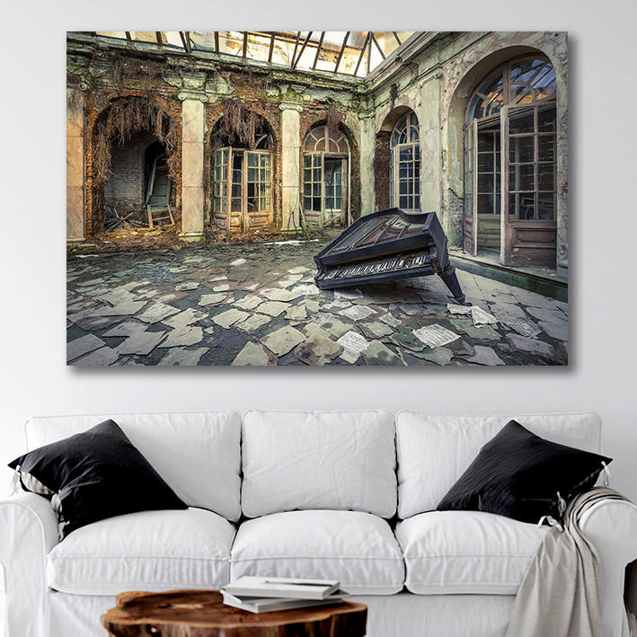 BILD Architektur 120/80 cm  - Multicolor, Basics, Holzwerkstoff/Kunststoff (120/80cm) - Wiedemann