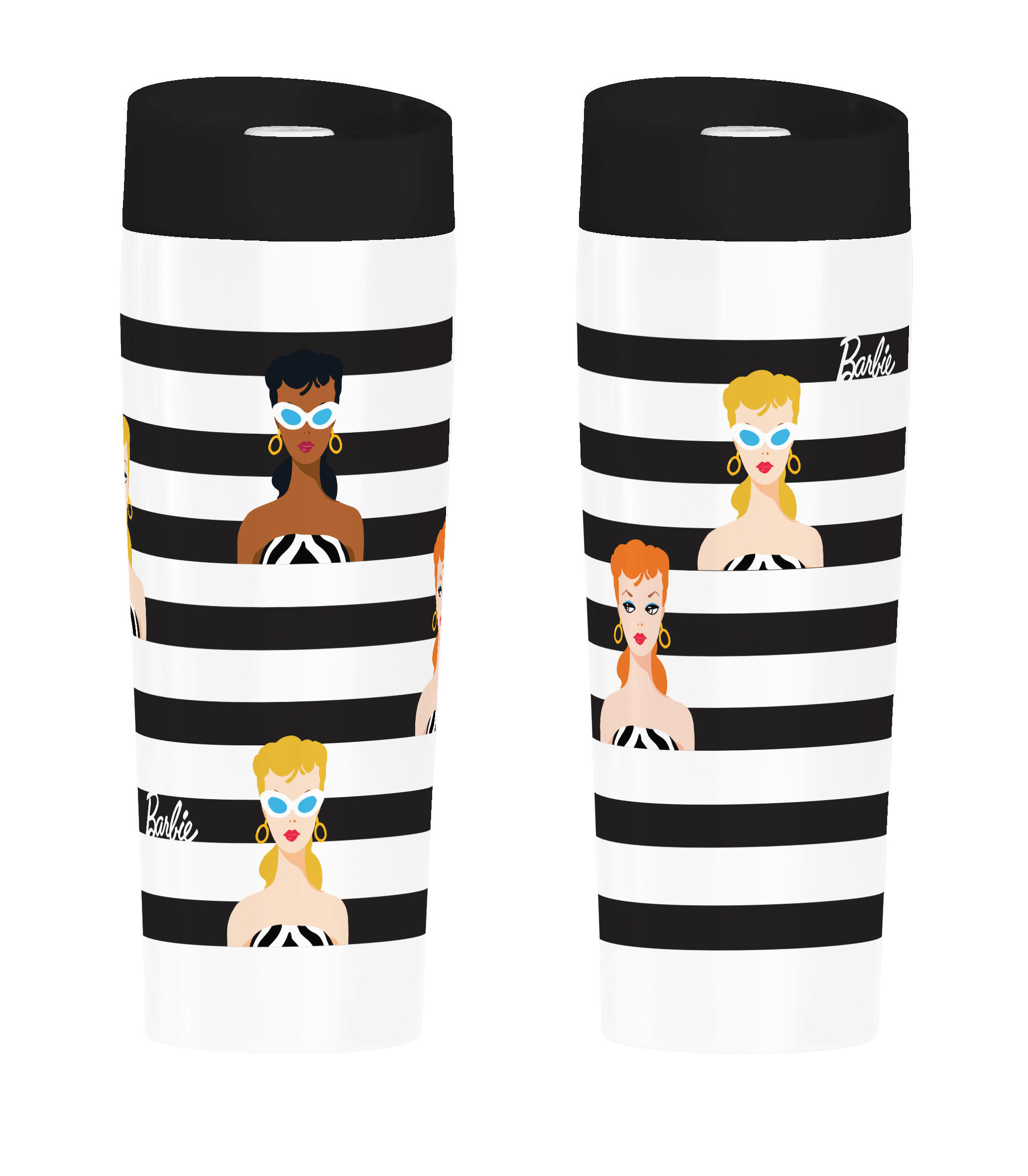 TERMO LONČEK    0,4 l       - večbarvno, Basics, kovina (7/20cm)