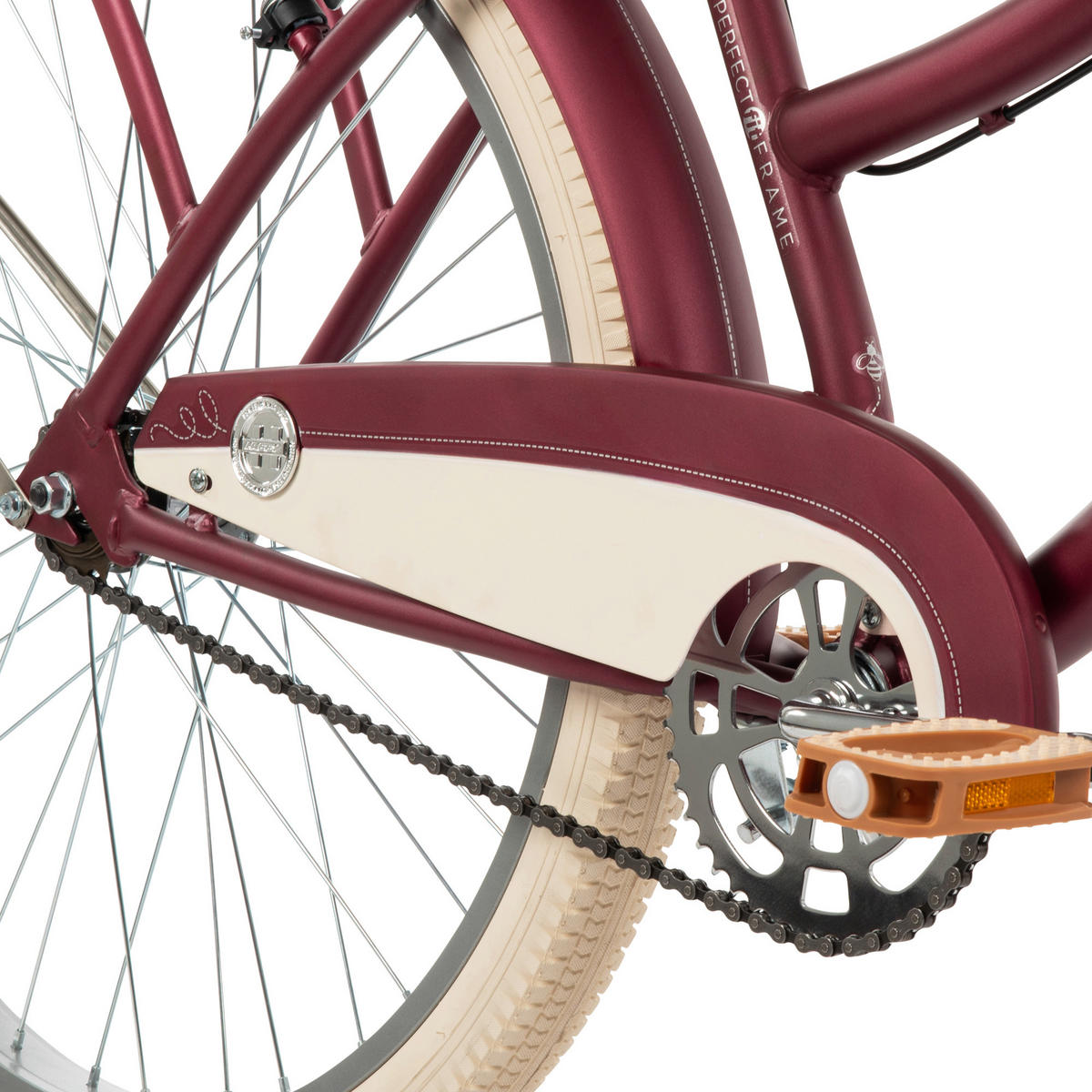 KINDERFAHRRAD 26 Zoll  - Bordeaux, Basics, Metall (69,5/112/172cm)