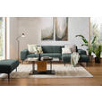 ECKSOFA in Chenille Waldgrün  311/167 cm  - Waldgrün/Schwarz, Design, Textil/Metall (311/167cm) - Xora