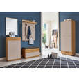 GARDEROBE 5-teilig  in 155/195/40 cm  - Taupe/Eichefarben, Design, Holz/Holzwerkstoff (155/195/40cm) - Novel