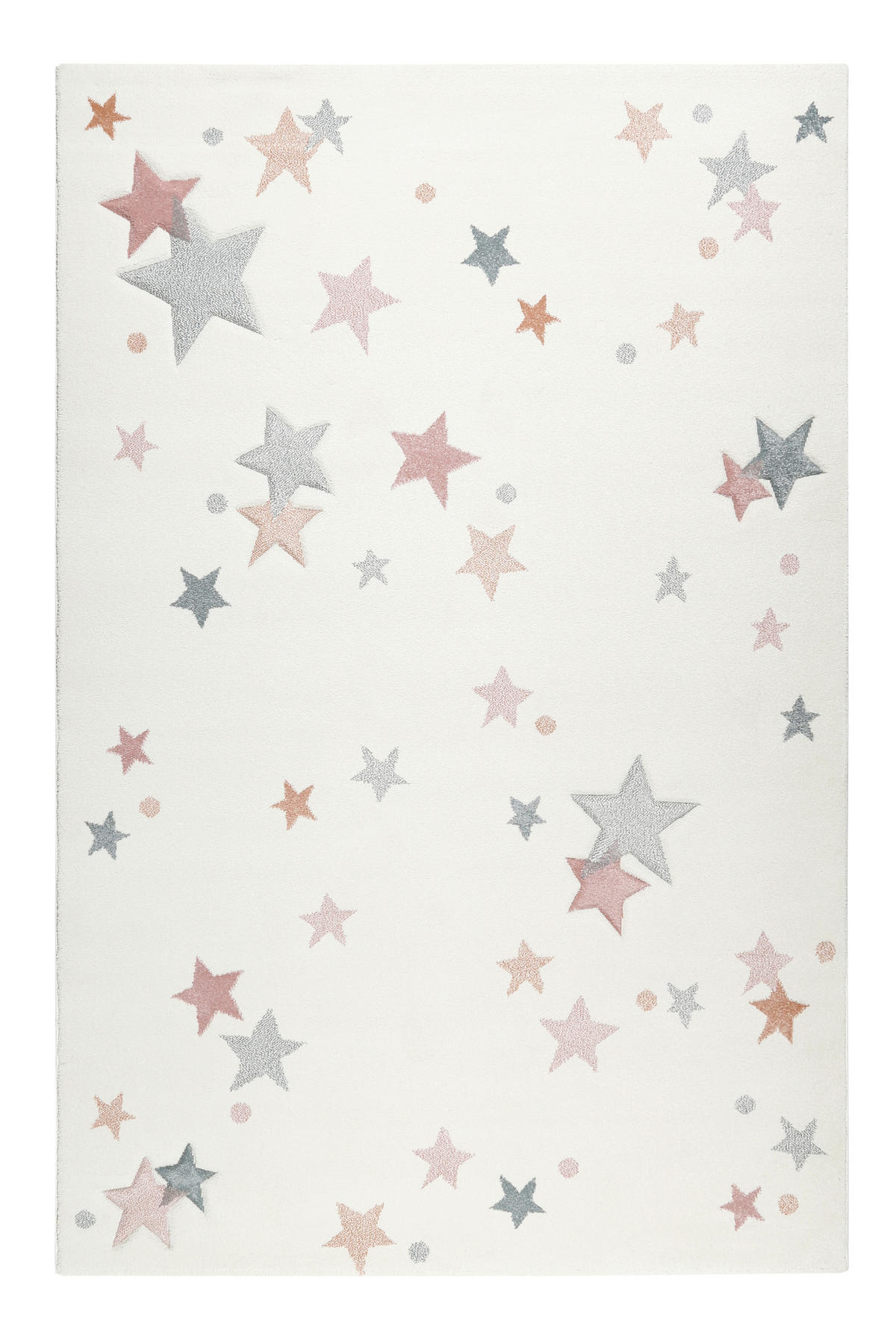 KINDERTEPPICH 160/225 cm  - Hellrosa/Weiß, Trend, Textil (160/225cm) - Esprit