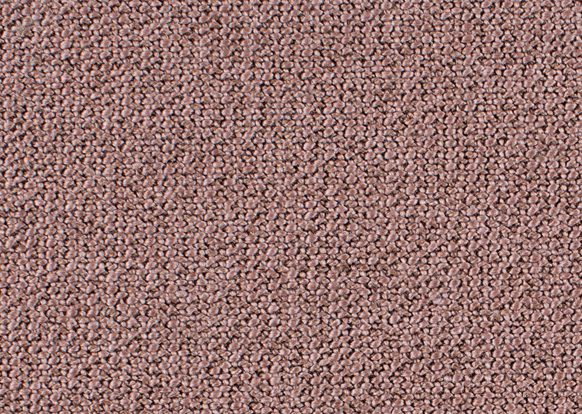 ECKSOFA in Flachgewebe Rosa  - Anthrazit/Rosa, Design, Textil/Metall (280/165cm) - Johann Jakob