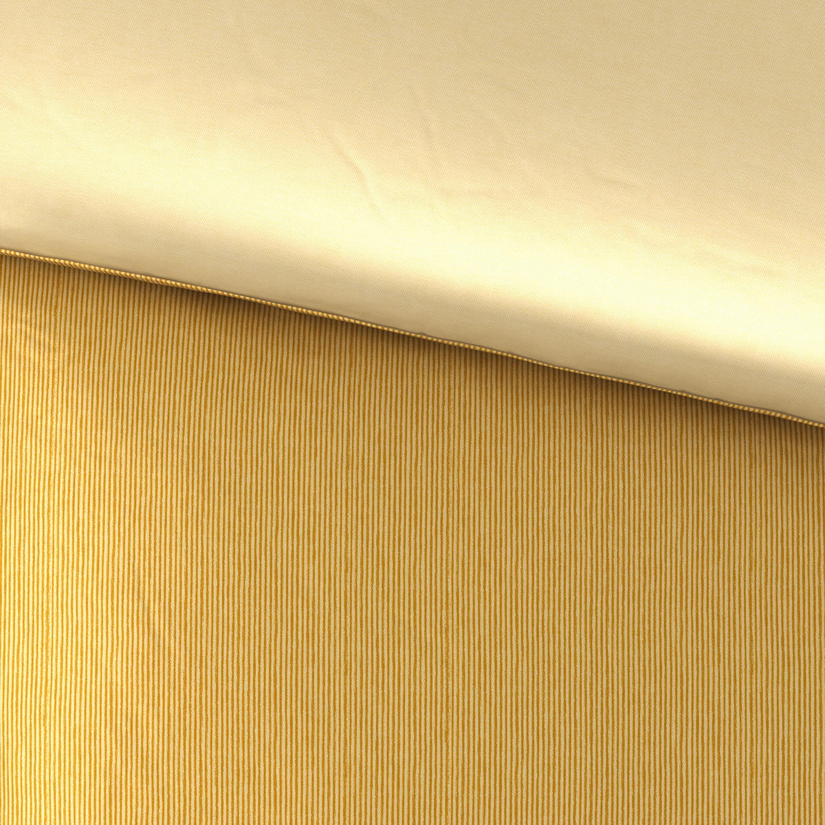 OBOUSTRANNÉ POVLEČENÍ, satén, žlutá, 135/200 cm - žlutá, Basics, textil (135/200cm) - Bio:Vio