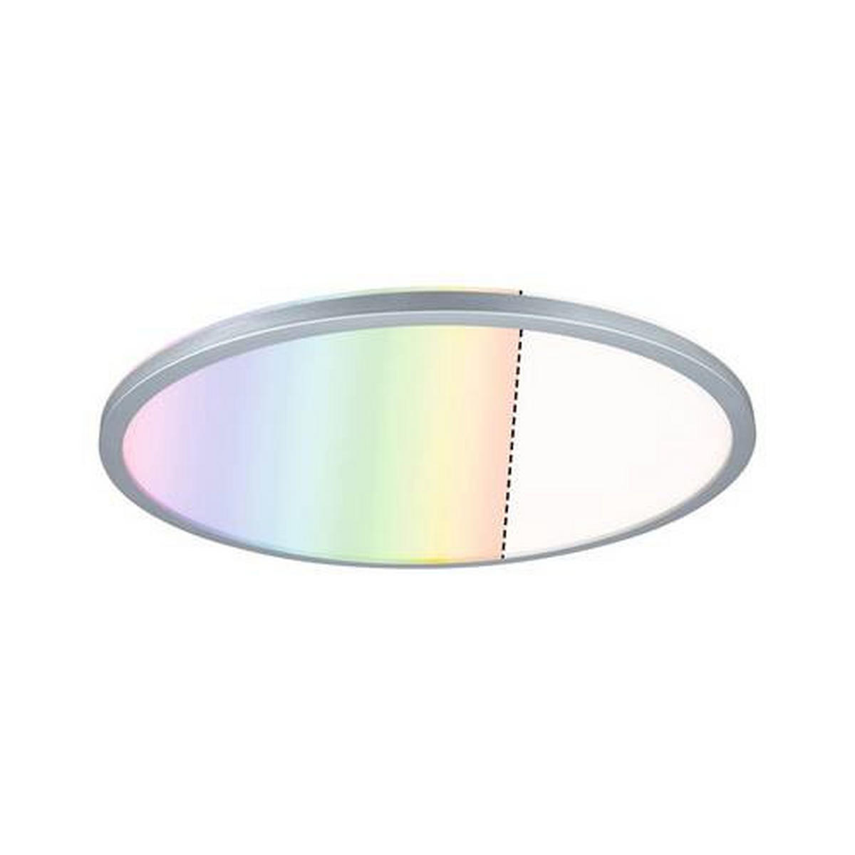 LED-PANEEL  - Chromfarben, Basics, Kunststoff (42cm) - Paulmann