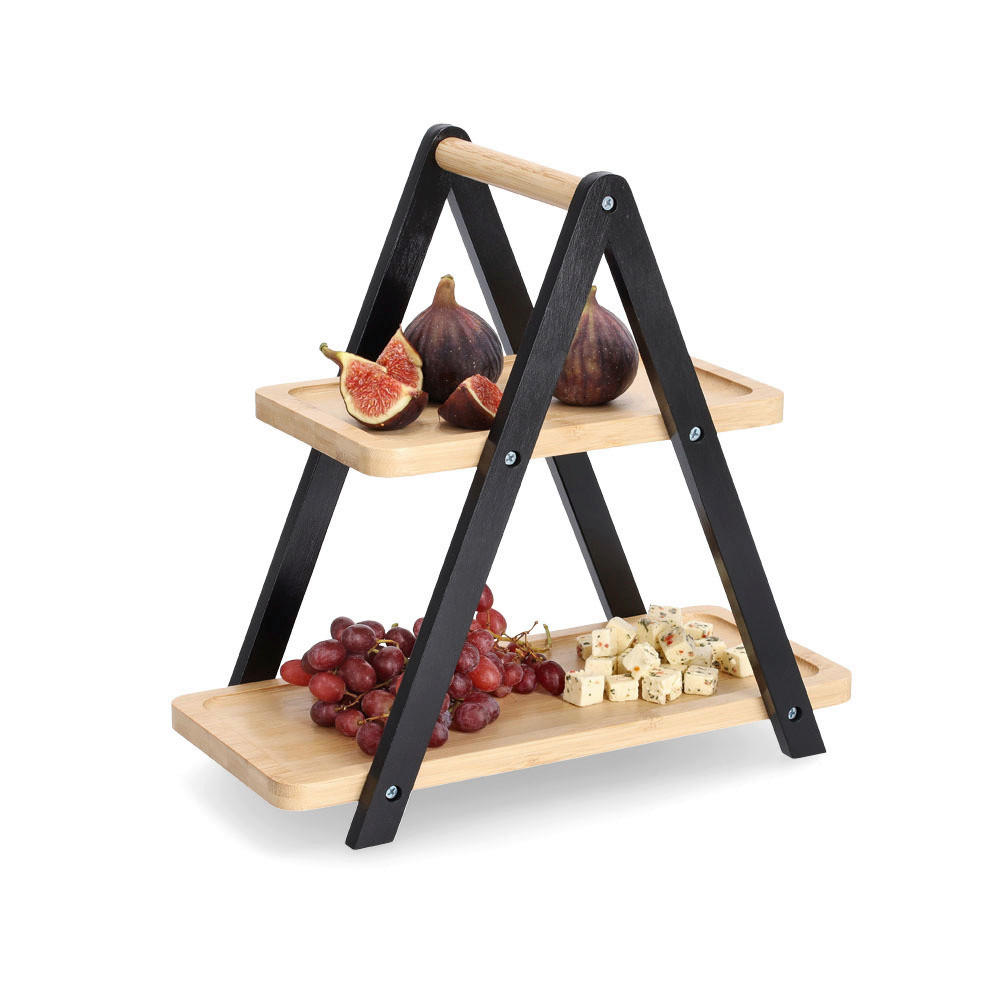 ETAGERE  - Schwarz, Basics, Holz (34/17,2/32cm) - Zeller Present