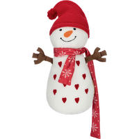 PERNĂ DECORATIVĂ 53/25 cm  - roșu, textil (53/25cm) - X-Mas