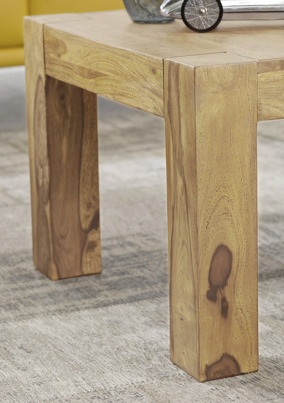 KONFERENČNÍ STOLEK, barvy akácie, dřevo, 60/60/40 cm - barvy akácie, Design, dřevo (60/60/40cm) - MID.YOU