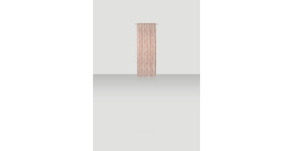 FERTIGVORHANG blickdicht - Kupferfarben, Design, Textil (140/255cm) - Novel
