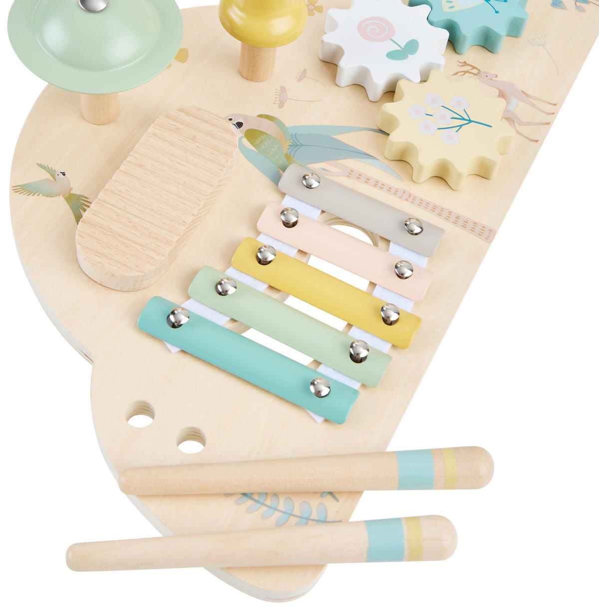 MUSIKSET - Multicolor, Trend, Holz/Holzwerkstoff (35/11,5/19cm) - My Baby Lou