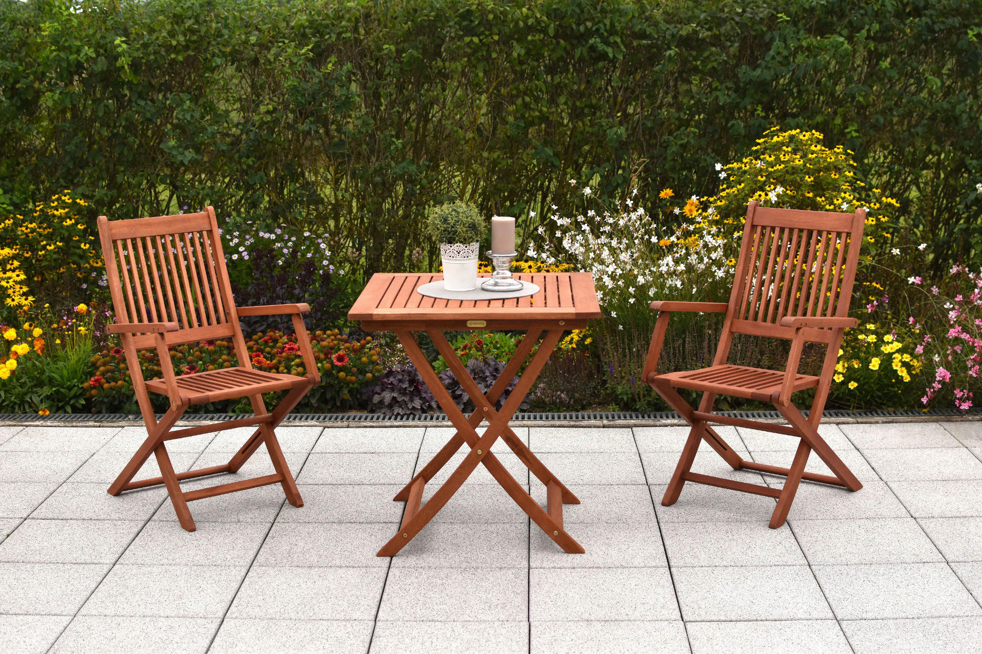 BALKONSET  - Naturfarben, MODERN, Holz - Gardenson