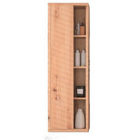 VISOKA OMARA  - barve hrasta/bež, Moderno, leseni material (52/160cm) - Xora