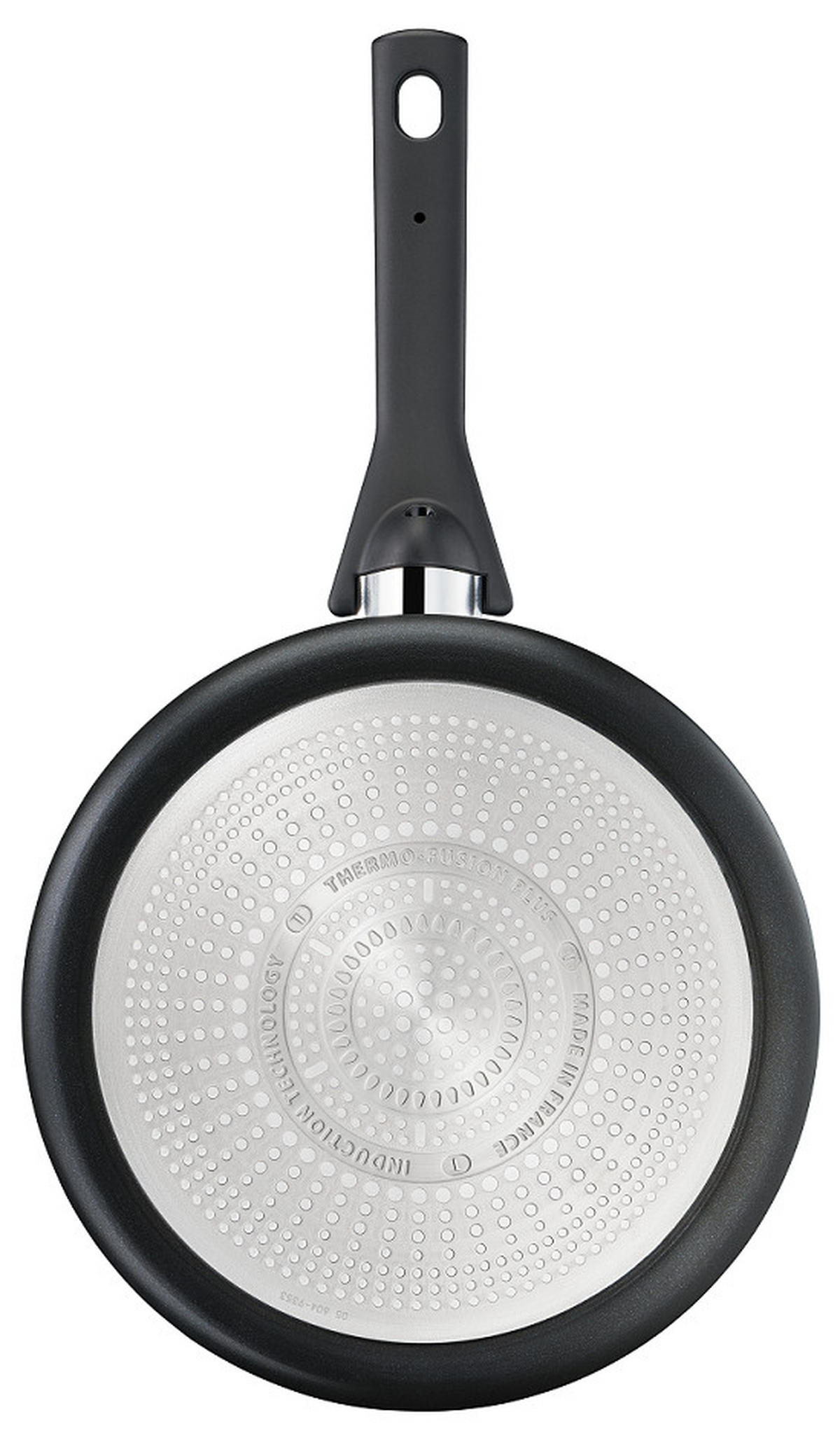 STEKGRYTA 24 cm  - svart/transparent, Design, metall/glas (24cm) - Tefal